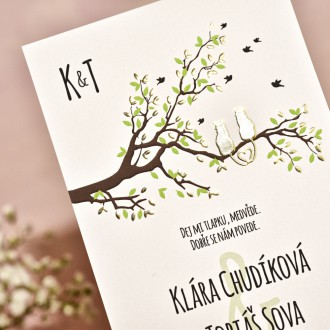 Svatební oznámení FO1269