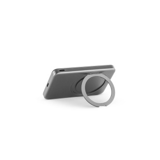 WARSHEL 5. Magnetická powerbanka 5 000 mAh s 15W superrychlou bezdrátovou nabíječkou z recyklovaného ABS (100% rABS) se stojánkem