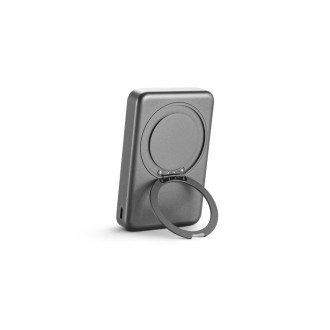WARSHEL 10. Magnetická powerbanka 10 000 mAh s 15W superrychlou bezdrátovou nabíječkou z recyklovaného ABS (100% rABS) se stojánkem