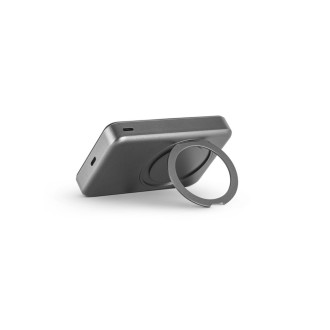 WARSHEL 10. Magnetická powerbanka 10 000 mAh s 15W superrychlou bezdrátovou nabíječkou z recyklovaného ABS (100% rABS) se stojánkem