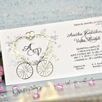 Svatební oznámení FO1276