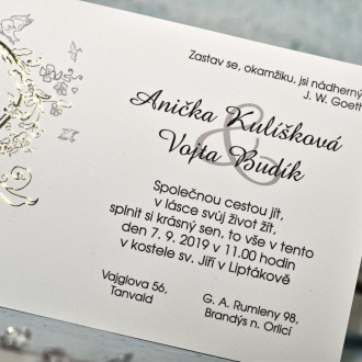 Svatební oznámení FO1276