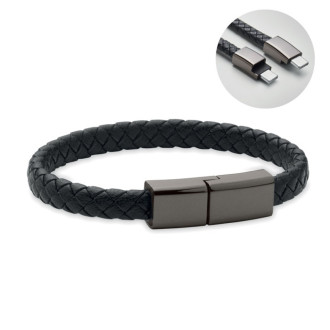 FAULETI CHARGE, Pletený náramek a kabel type-C