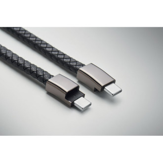 FAULETI CHARGE, Pletený náramek a kabel type-C