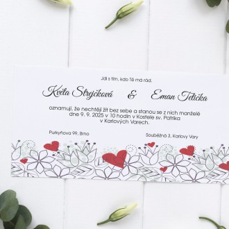 Svatební oznámení FO1282