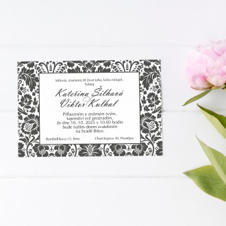 Svatební oznámení FO1284