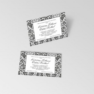 Svatební oznámení FO1284