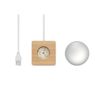 LIGHT, Skleněná koule s LED