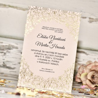 Svatební oznámení FO1290