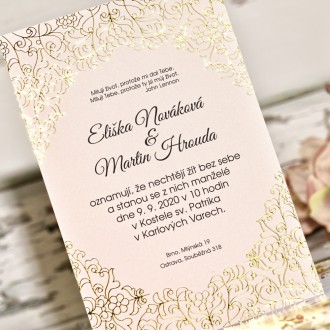 Svatební oznámení FO1290