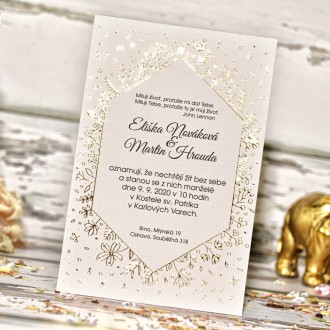 Svatební oznámení FO1292
