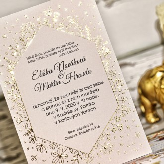 Svatební oznámení FO1292