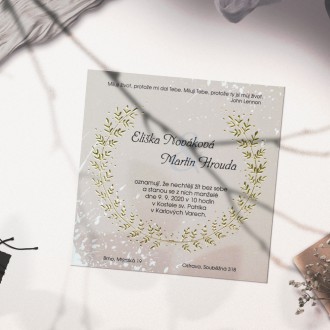 Svatební oznámení FO1102