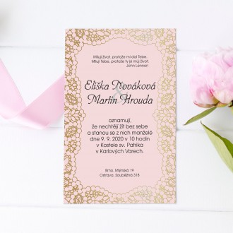 Svatební oznámení FO1106