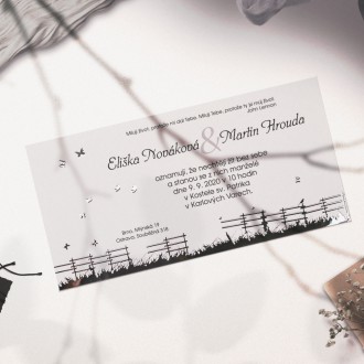 Svatební oznámení FO1108