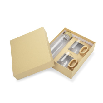 Sada na nápoje s bambusovými prvky TRINKLA