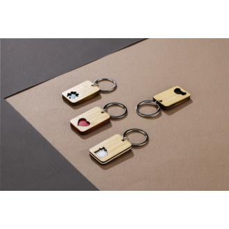 Bambusová klíčenka CARVE