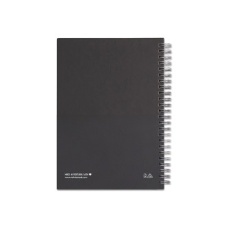 STARTER KIT INFINITEBOOK. Sada obsahující „Infinitebook“ s pevnou vazbou, 1 čisticí sadu, 1 záložku a 1 držák na kuličkové pero