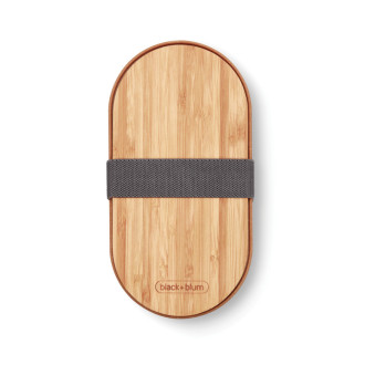 Nerezový dvojitý Bento box Black+Blum