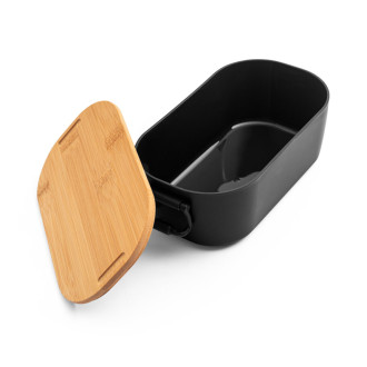 MAHLEB. Vzduchotěsná PP krabice s bambusovým víkem