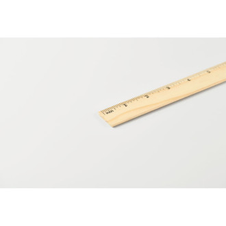RULER20, Dřevěné pravítko 20 cm