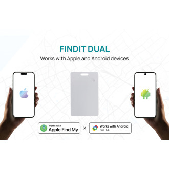 Tarjeta FindMate ultrafina plástico RCS