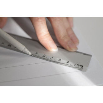 Kovové pravítko 30 cm FERRA