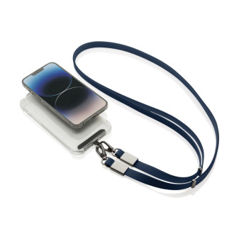 Crossbody lanyard Nivo RCS z recyklovaného PET