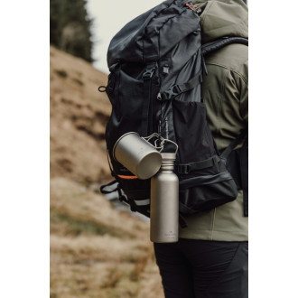 Láhev na vodu Nordic Drift Trail Ultra Light Titanium 600ml
