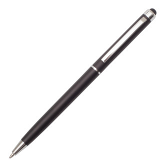 TOUCH POINT plastové kuličkové pero, bílá