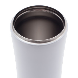 TELESCOPE termohrnek 430 ml, bílá/zelená