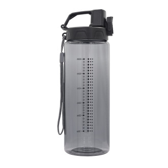 FEELSOGOOD sportovní lahev 700 ml, černá/šedá
