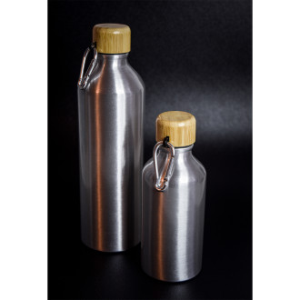 LUQA hliníková lahev 800 ml, stříbrná