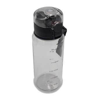 H2O lahev z tritanu 680 ml, šedá
