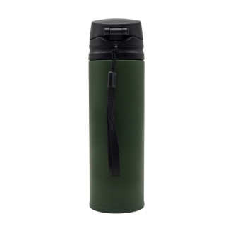 OLTEN termohrnek 400 ml, tmavě zelená