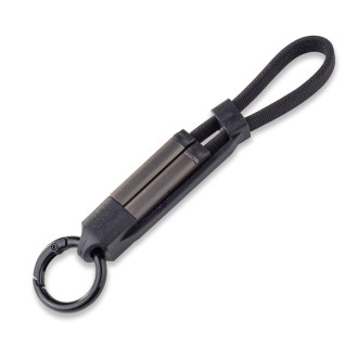 DAVOS dárková sada s USB kabelem 2 v 1, černá