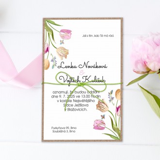 Svatební oznámení FN1225