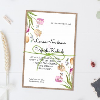 Svatební oznámení FN1225