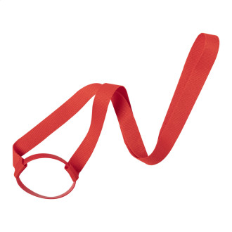 lanyard s držákem na láhve