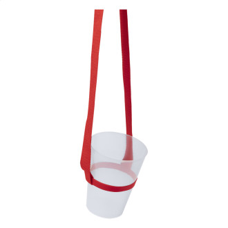 lanyard s držákem na láhve