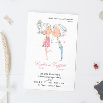 Svatební oznámení KL1701