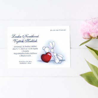 Svatební oznámení KL1703