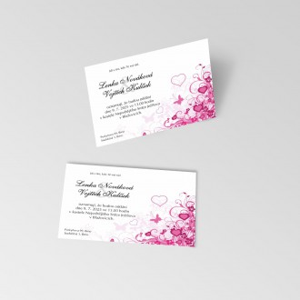 Svatební oznámení KL1706