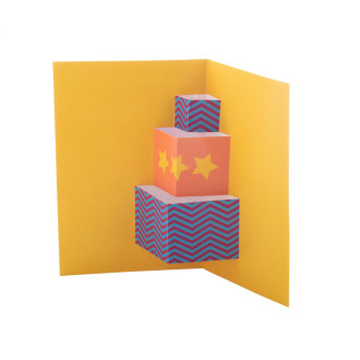 3D vánoční přání, dárek