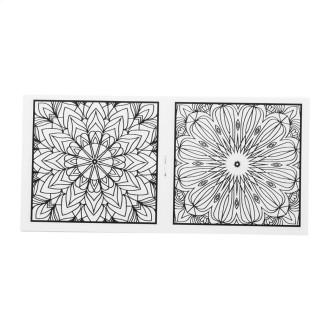 sada na vybarvování, mandala