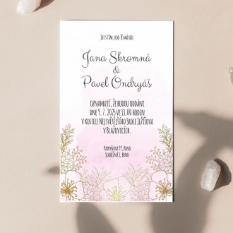 Svatební oznámení FO1334