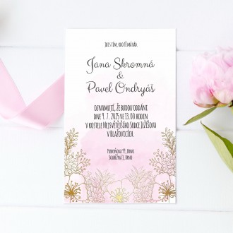 Svatební oznámení FO1334