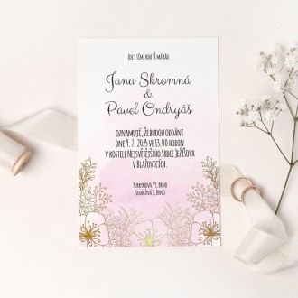 Svatební oznámení FO1334