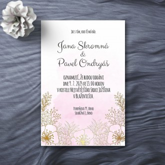 Svatební oznámení FO1334