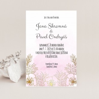 Svatební oznámení FO1334